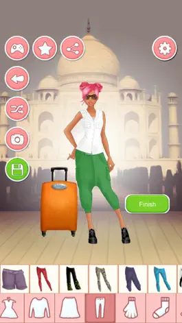 Game screenshot Travel Dress Up Games - Fashion And Makeover Game hack