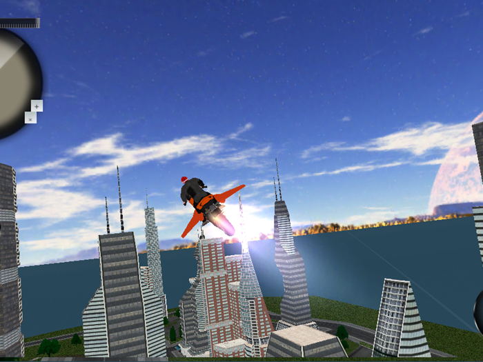 Flying Motorbike Stunt Simulation 3D