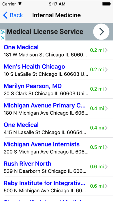 Screenshot #3 pour Doctor Finder: Find Doctors & Dentists Nearby