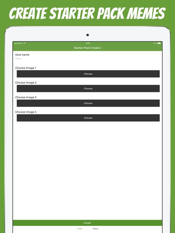 Screenshot #4 pour Starter Pack Creator
