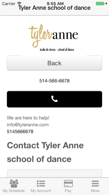 Tyler Anne School of Dance