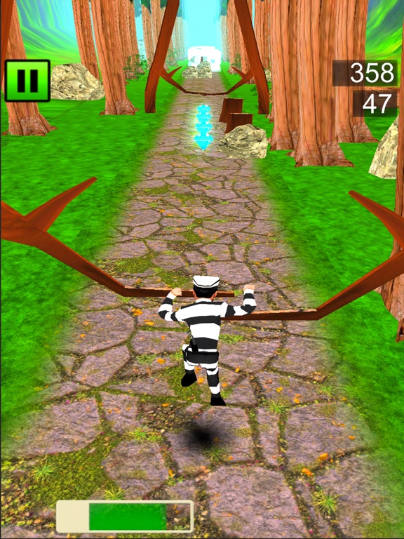 Screenshot #6 pour Jungle Crazy Runner: Prisoner Survival 3D