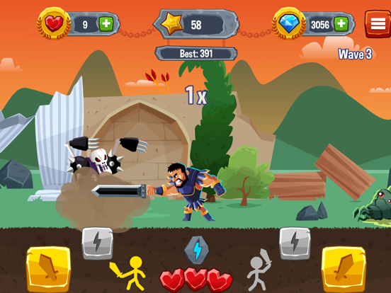 Screenshot #4 pour Gladiator vs Monsters - Jeu de Héros de Combat