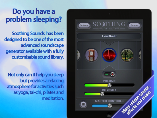 Soothing Sounds iPad screenshot