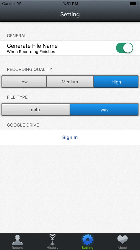 #5. Voice Memo Wifi Sharing Lite (iOS) By: Purple Development