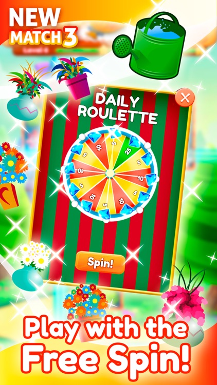 Blossom Garden Match 3: Connect and Bloom Flowers by Game