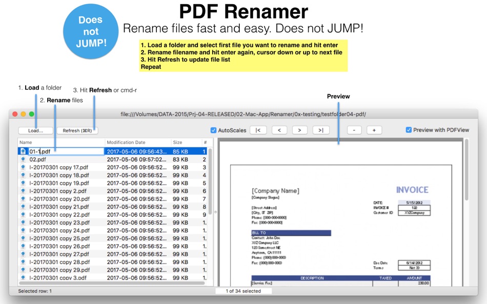 PDF Renamer File photo renamer - 3.0.0 - (macOS)