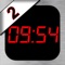 *** This is the Biggest Digital Display Time available anywhere for iPad/iPhone - UNIVERSAL APP - Download it once and use it on all apple devices ***
