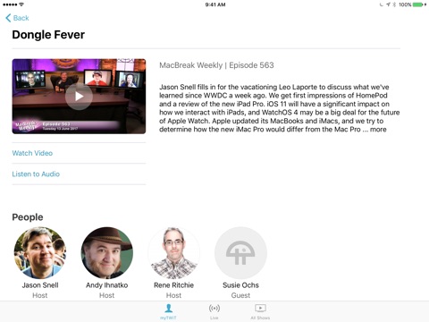 TWiT - myTWiT for twit.tv screenshot 4