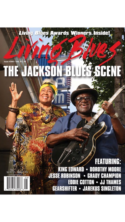 LIVING BLUES MAGAZINE screenshot-4