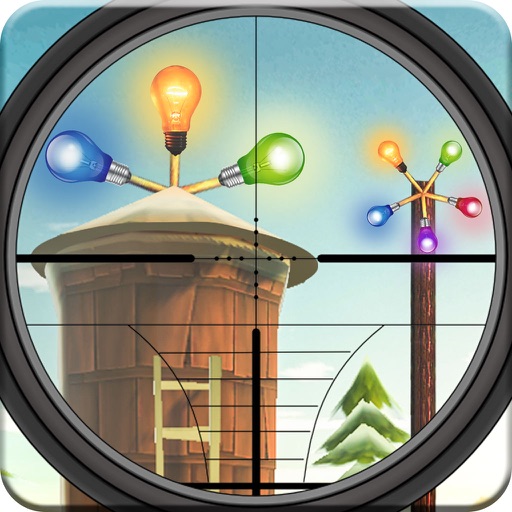 Sniper Bulb Target Shooting Adventure Game 2017 icon