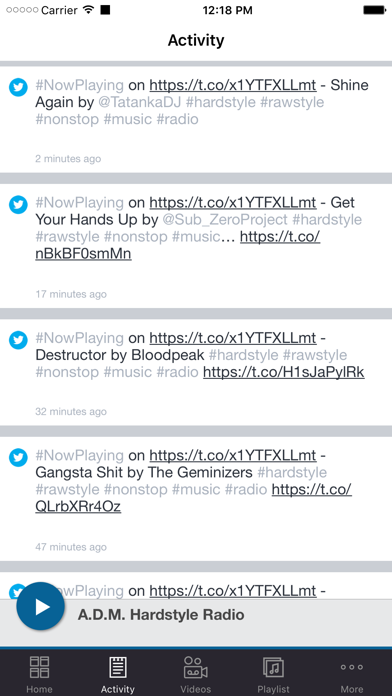 Screenshot #2 pour A.D.M. Hardstyle Radio
