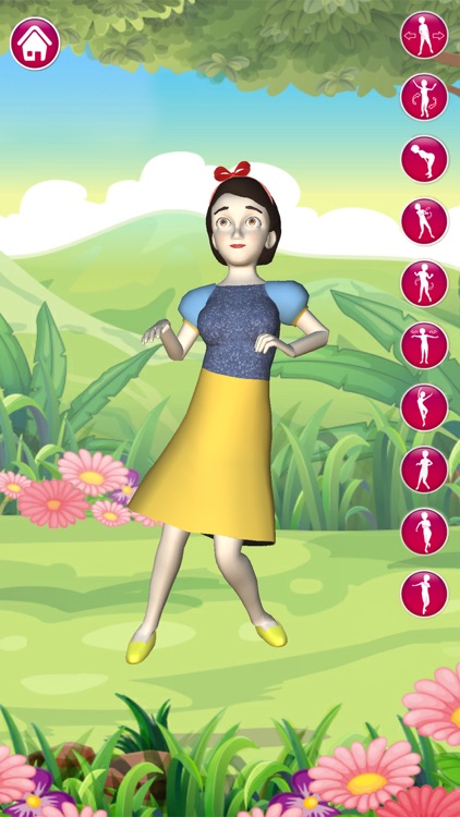 Dance with Princess - Snow White Dancing Game