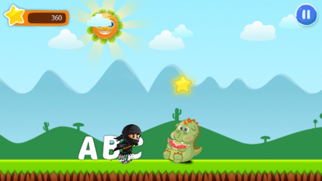 ABC NINJA DASH and Jump A-Z(圖2)-速報App