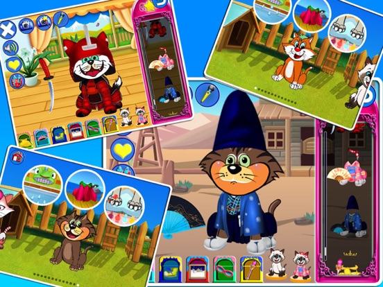 Amazing Cats- Pet Bath, Dress Up Games for girls iPad screenshot