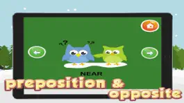 Game screenshot Preposition & Opposite Words Vocabulary For Kids hack