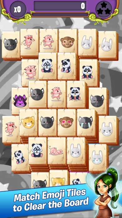 Screenshot #1 pour Emoji Mahjong Adventure