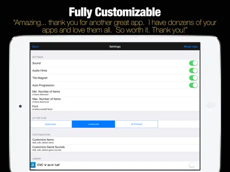 CVC Words Reader - Learn to Read 3 Letter Words