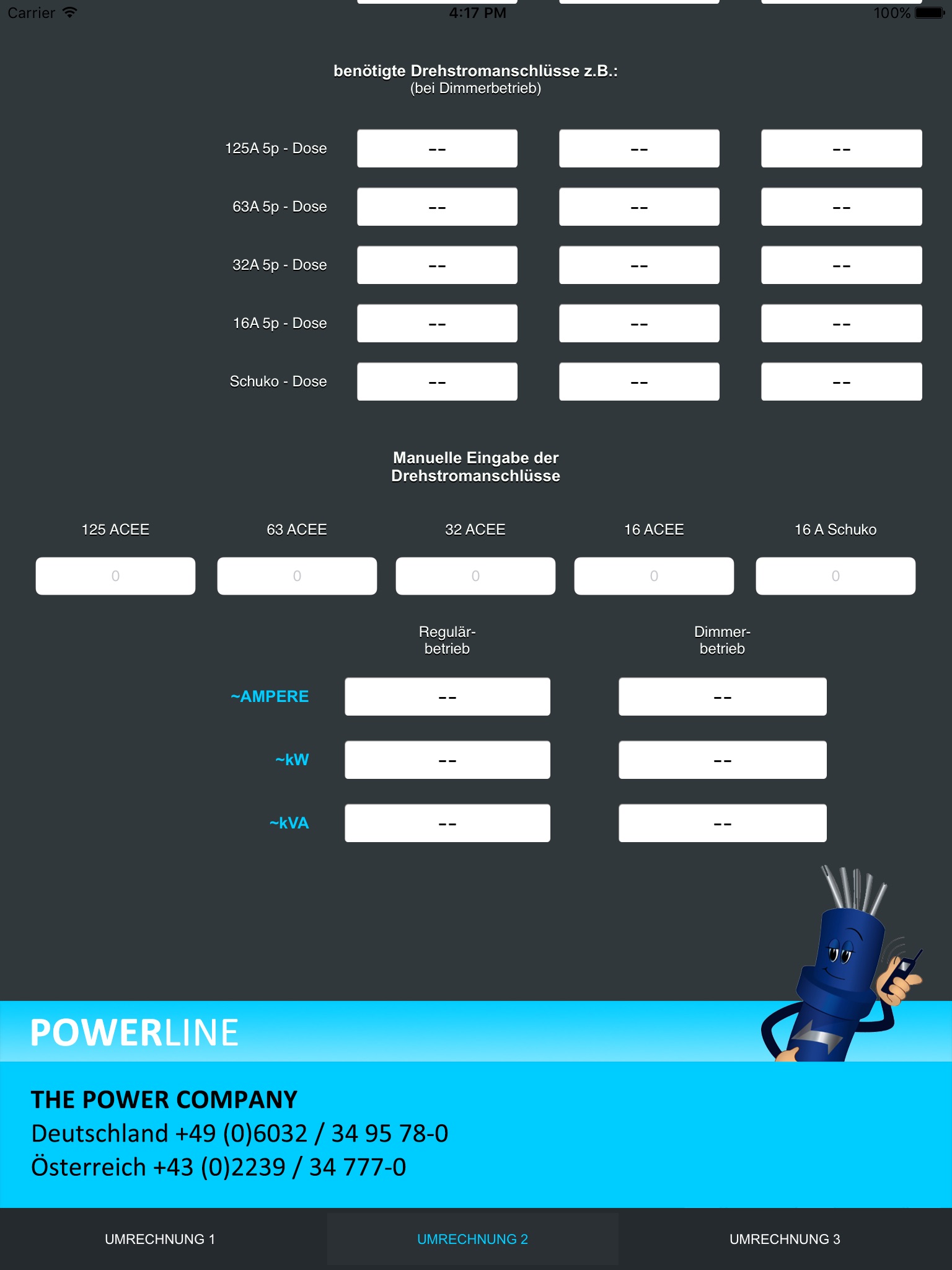 Power Company Calculator screenshot 3