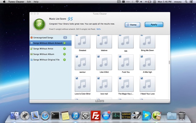 ‎Tunes Cleaner Screenshot