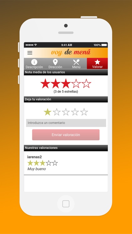 Voy de menu screenshot-4