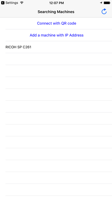 Screenshot #1 pour Ricoh SP C260 series Scan