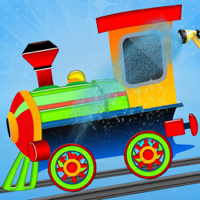 Train Engine Wash  Toddler Train Sim