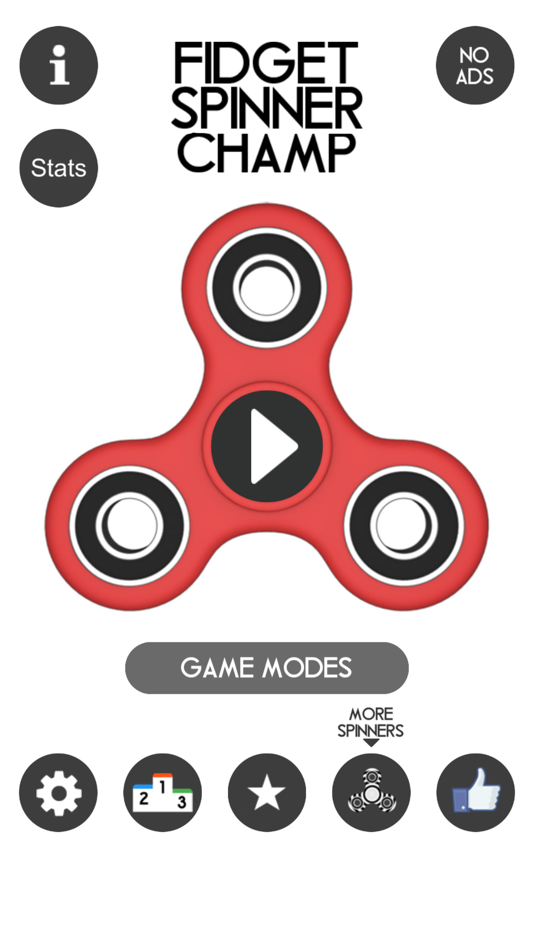 #1. Fidget Spinner Champ (iOS) 由: Glitchy Thumbs LLC
