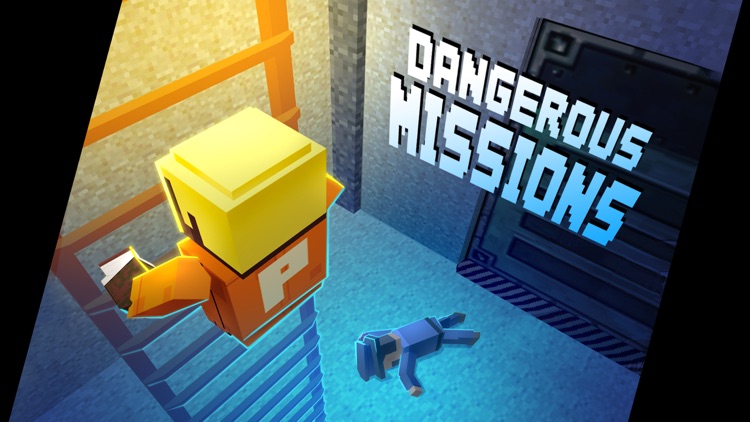 Alcatraz Prison Escape 3D Gangstar Pixel Break-out screenshot-3