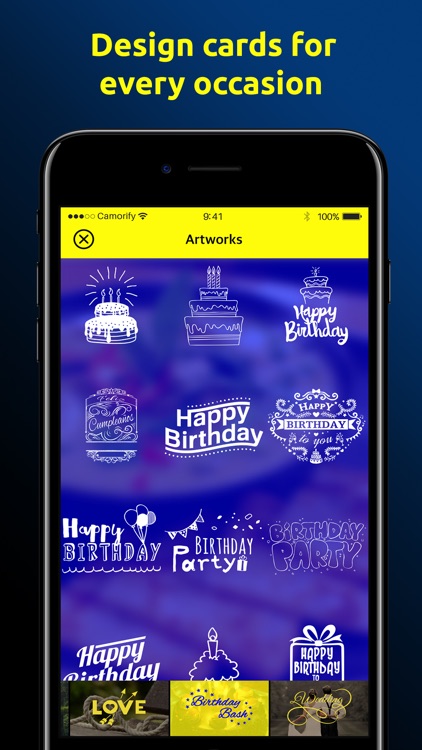 Camorify - Photo Editor, Typography & Graphics screenshot-4