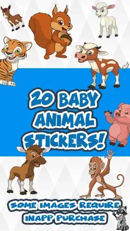 Game screenshot Cute Baby Animal Stickers mod apk