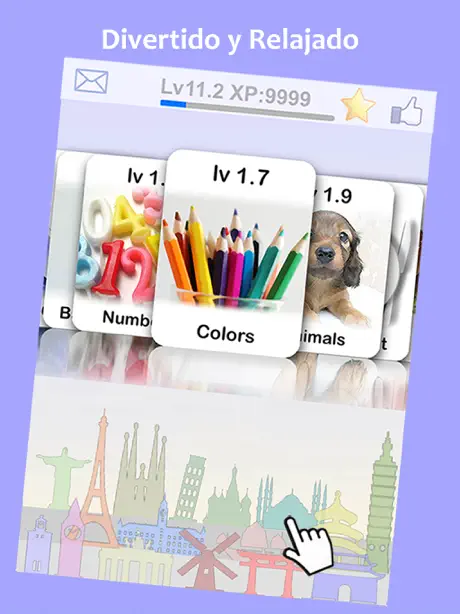 Aprender alemán con flashcard de bebé