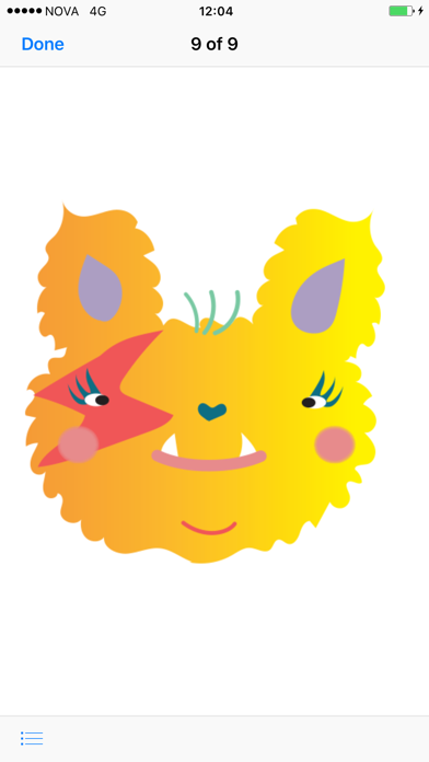 Mussila Sticker Pack iPhone screenshot 5 - Stickers app