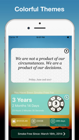 Quit Smoking Addiction Tool & Calculator screenshot