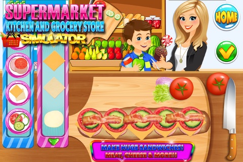 Supermarket Kitchen: Grocery Store & Cooking Games screenshot 4