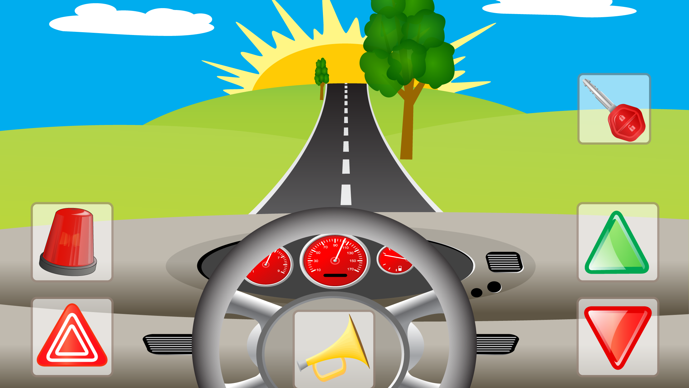 Baby Car Driver - your toddler's first car