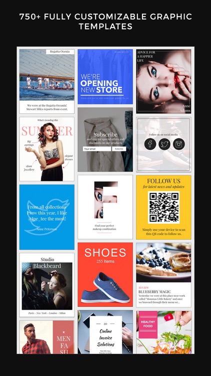 Cameraxis - Graphic Design tool, Typography editor