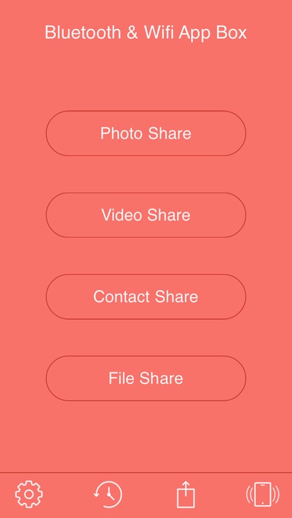 Bluetooth & Wifi App Box - Share with Buddies