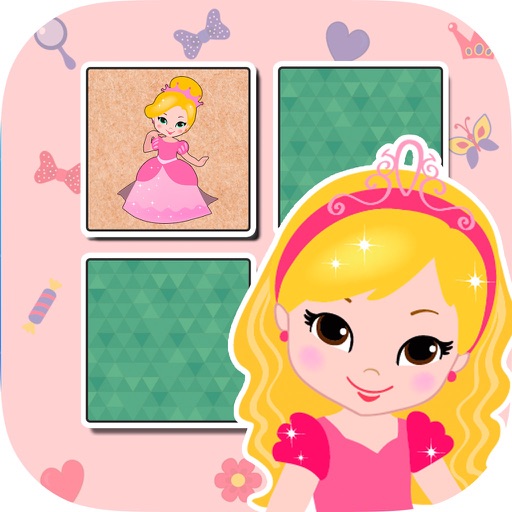 Princesses Find the Pairs Learning Game for 3 – 5 icon
