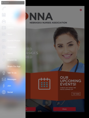 Nebraska Nurses Association screenshot 2