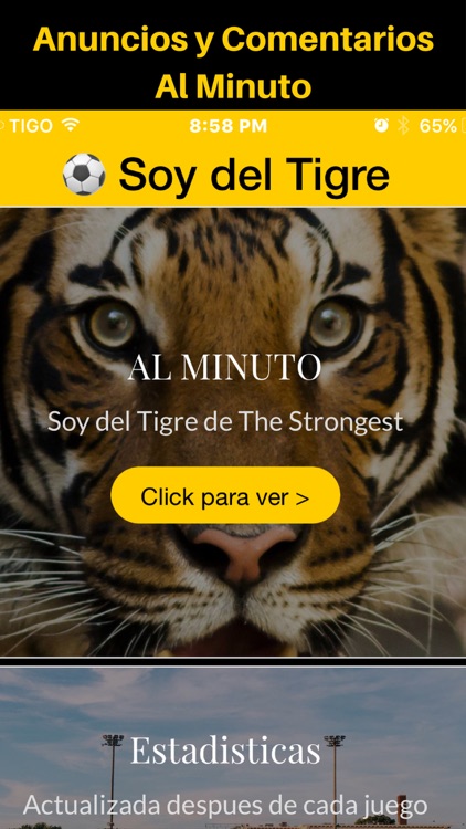Soy del Tigre - The Strongest - Bolivia Futbol