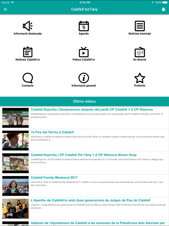 Screenshot #4 pour Calafell App