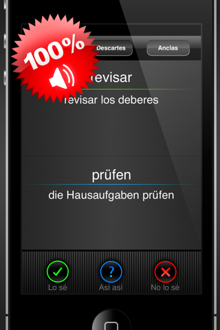 Speeq Spanish|German lite screenshot 2