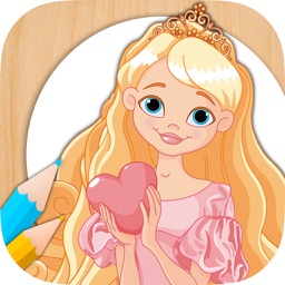 Peinture Rapunzel - princesses coloration jeu