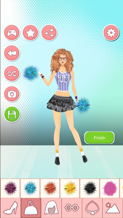 Cheerleader Dress Up - Fashion Makeover Games screenshot-3