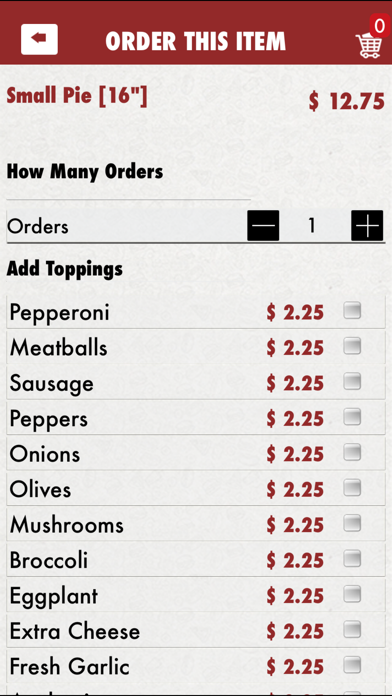 Screenshot #3 pour Sofias Pizza
