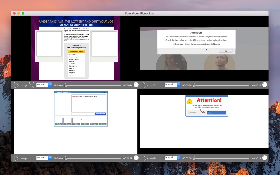 Four Video Player Lite - 1.0 - (macOS)
