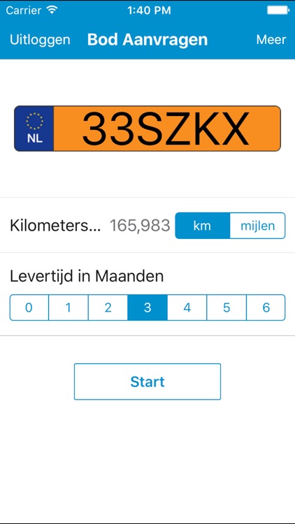 van den Udenhout inruil app
