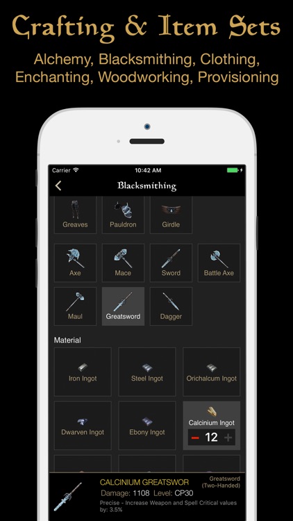 Database for The Elder Scrolls Online™ screenshot-3