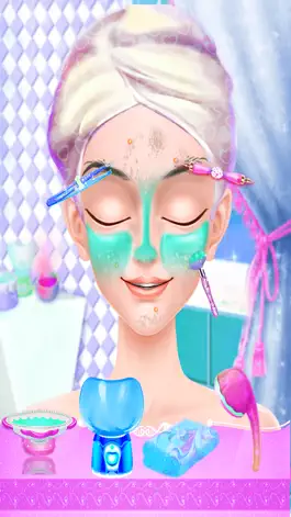 Game screenshot Ice Queen Salon - girls makeover games hack
